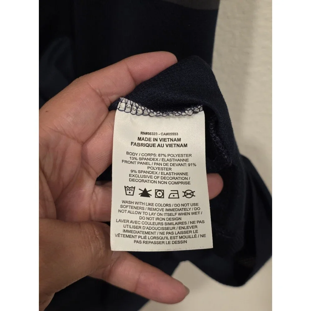 Nike Yale University Embroidered Navy Polo Shirt Size 2XL
